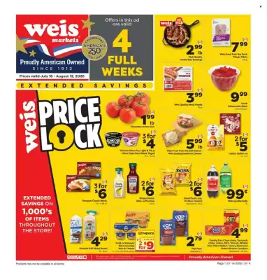 Weis Markets weekly ad