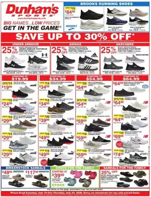Dunham's Sports (valid until 23-07)