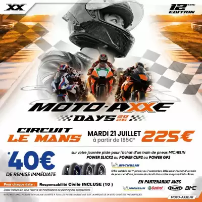 Moto-Axxe (valable jusqu'au 21-07)