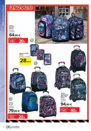 Volantino Carrefour Iper | Back to school Pagina 10: Trolley Seven fantasie assortite €79,90, Astuccio 3 Zip Seven €28,90