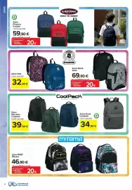 Volantino Carrefour Iper | Back to school Pagina 12: Zaino Ollie €32,90, Zaino BDBF Mitama €46,90