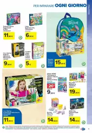 Volantino Carrefour Iper | Back to school Pagina 19: Il laboratorio delle Penne Cancellabili Lisciani €11,90