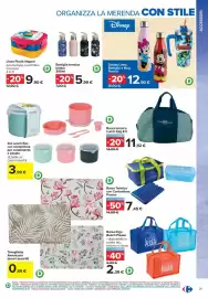 Volantino Carrefour Iper | Back to school Pagina 21: Disney Bottiglie e Mug Termici €12,90, Borsa termica Cold Cool €11,92