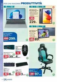 Volantino Carrefour Iper | Back to school Pagina 24: Sedia Gaming NACON €97,42, Tastiera Wired POSS €3,54