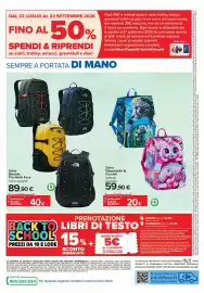 Volantino Carrefour Iper | Back to school Pagina 32: Zaino Borealis The North Face €89,90