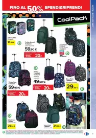 Volantino Carrefour Iper | Back to school Pagina 9: Zaino Factor Coolpack €39,92