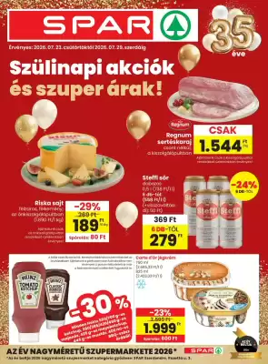 Spar akciós újság