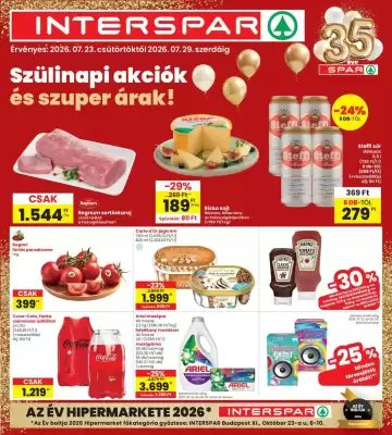 Interspar (érvényes eddig: 29-07)
