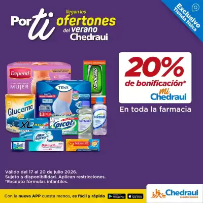 Chedraui (válido hasta 20-07)