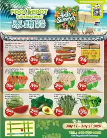 Food Depot Supermarket flyer week 29 Page 1