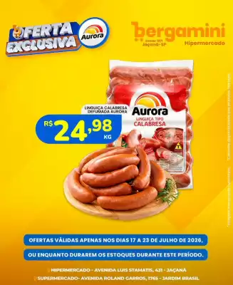 Catálogo Supermercado Bergamini (válido até 23-07)