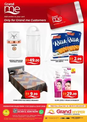 Grand Hyper Market catalogue (valid until 23-07)