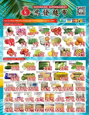Superking Supermarket flyer