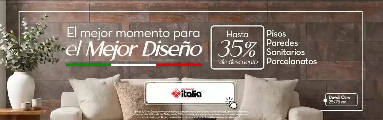 Cerámica Italia (válido hasta 2-08)