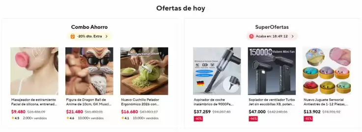 Catálogo AliExpress Página 1