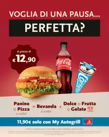 Volantino Autogrill Pagina 1
