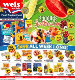 Weis Markets weekly ad week 29 Page 1