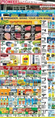 Pioneer Supermarkets weekly ad