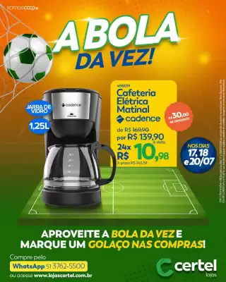 Lojas Certel (válido até 20-07)