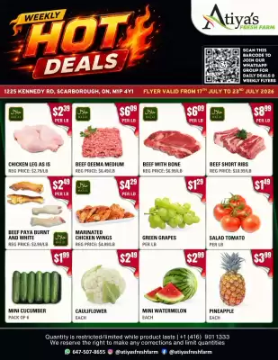 Atiya's Fresh Farm (valid until 23-07)