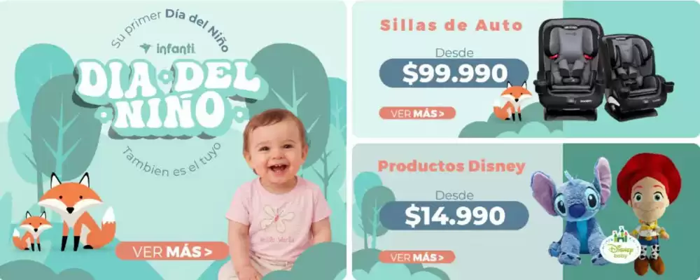 Baby Infanti (válido hasta 2-08)