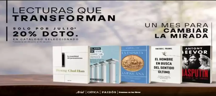Feria Chilena del Libro (válido hasta 28-07)