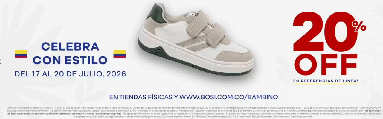 Bosi Bambino (válido hasta 22-07)