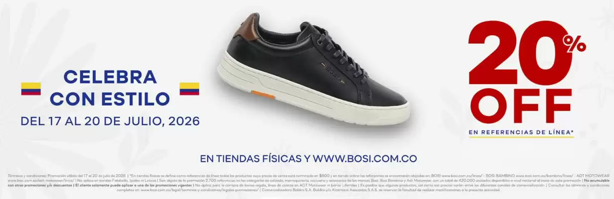 Bosi (válido hasta 22-07)