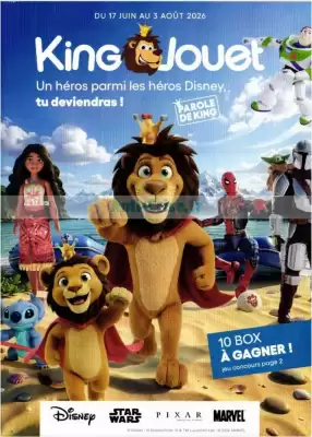 King Jouet (valable jusqu'au 3-08)