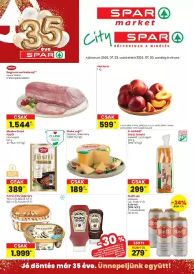 Spar akciós újság (érvényes eddig: 29-07)