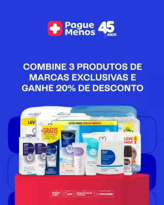 Farmácias Pague Menos (válido até 19-07)