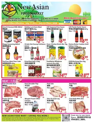 New Asian Food Market (valid until 23-07)