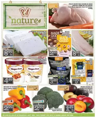 Supermarché PA flyer