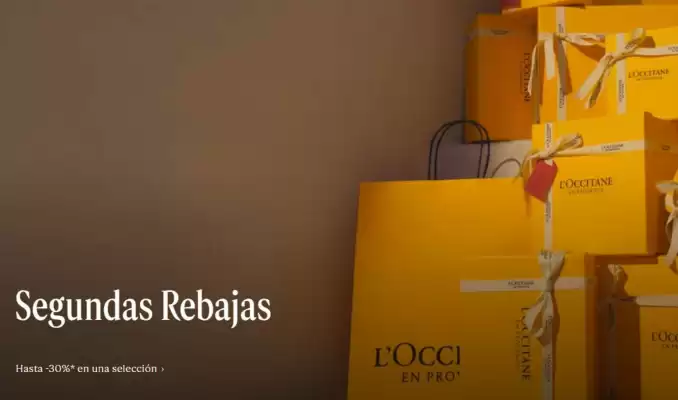 L'Occitane (válido hasta el 30-07)
