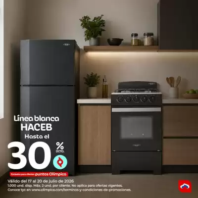 Olímpica (válido hasta 20-07)