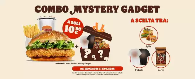 Volantino Burger King Pagina 1