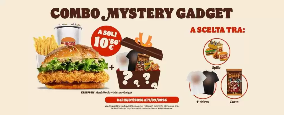 Volantino Burger King (valido fino al 7-09)