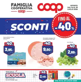 Volantino Coop famiglia cooperativa Pagina 1