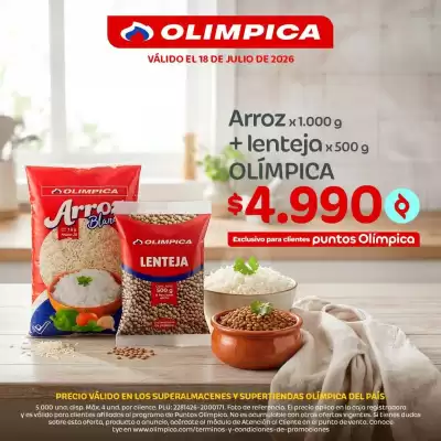 Olímpica (válido hasta 18-07)