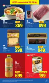 Lidl akciós újság hét 30 Oldal 43