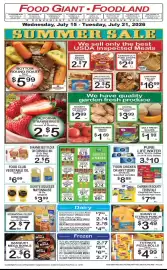 Foodland weekly ad week 29 Page 1