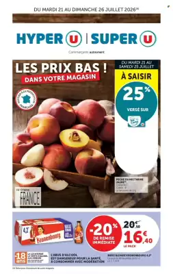 Hyper U (valable jusqu'au 26-07)
