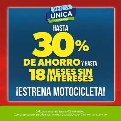 Sam's Club (válido hasta 22-07)