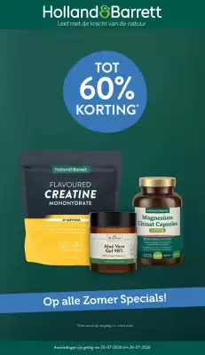 Holland & Barrett (geldig t/m 26-07)