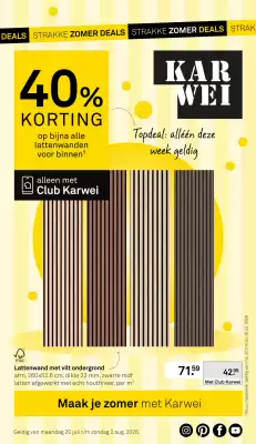 Karwei (geldig t/m 26-07)
