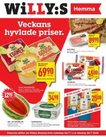 Willys Hemma reklamblad vecka 30 Sida 1