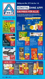 Aldi Nord Prospekt woche 31 Seite 1