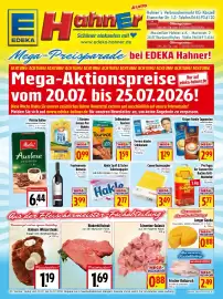 EDEKA Hahner Prospekt Seite 1