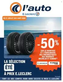 Catalogue E.Leclerc L'Auto page 1