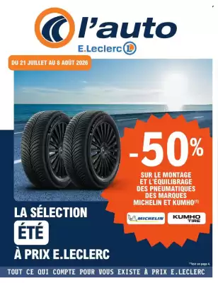 E.Leclerc L'Auto (valable jusqu'au 8-08)
